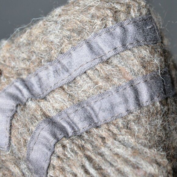 Rick Owens FW09 Crust Alpaca Merino Wool Knit Open Sweater Sz L - Picture 9 of 12